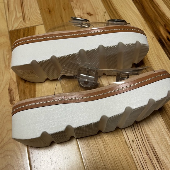 Clear Platform Sandals - Picture 3 of 3